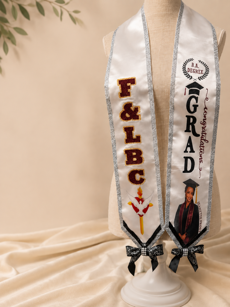 Personalized Custom Sashes & Stoles